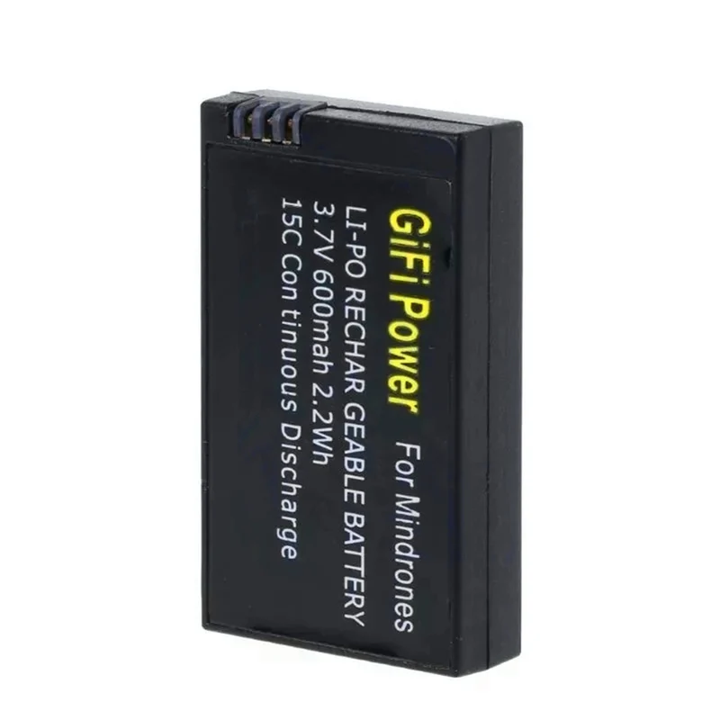 3.7v 600mAh Lipo Battery for Parrot Mini Drone Mambo, Jumping Sumo Rolling Spider RC Quadcopter