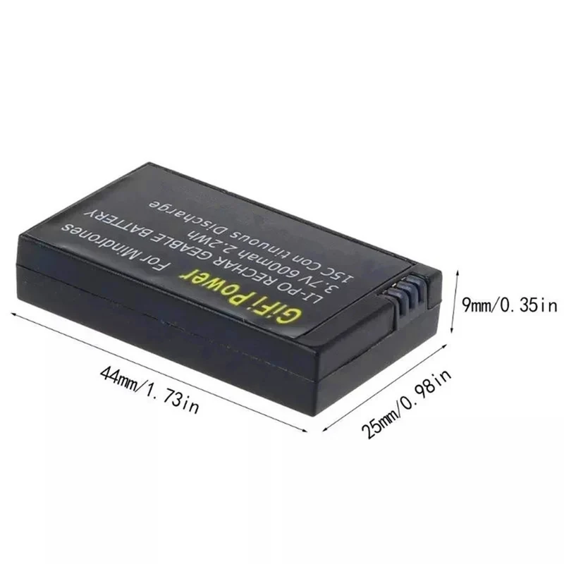 3.7v 600mAh Lipo Battery for Parrot Mini Drone Mambo, Jumping Sumo Rolling Spider RC Quadcopter