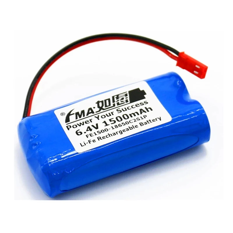 18650 6.4V 1500mAh DIY Battery for XG8 RC transmitter SYP connector 2S1PB