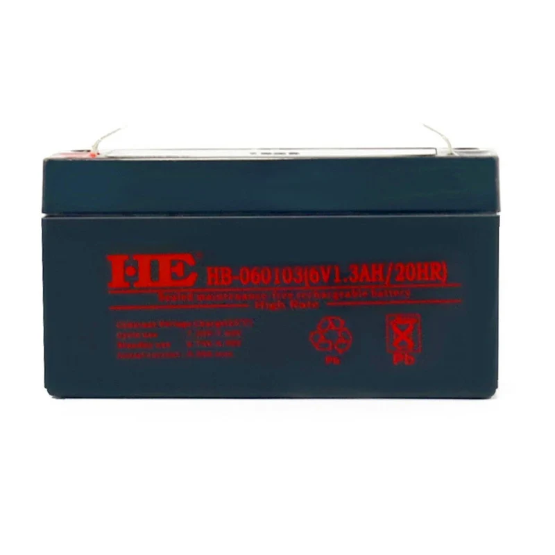 6V 1.3 Ah Battery For Exit Backup Power Emergency Light