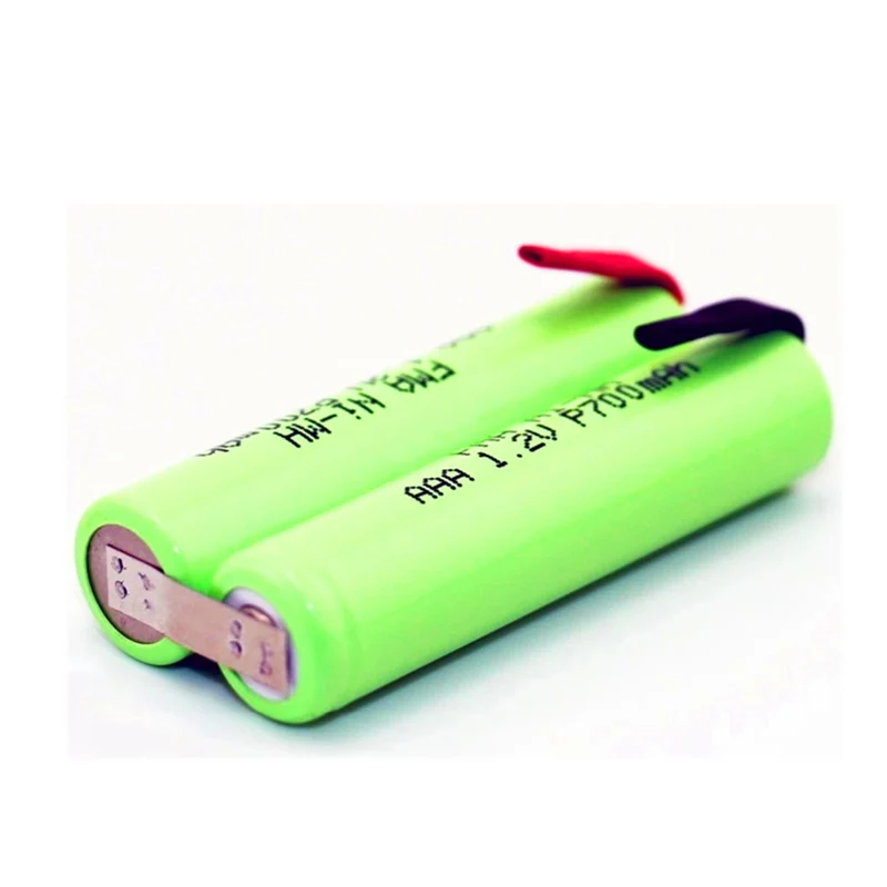 2.4V 700mAh Ni-MH battery for YS534 / 17 Water pik WP-900 Remington Barba Trimmer Shaver 10x20x44mm