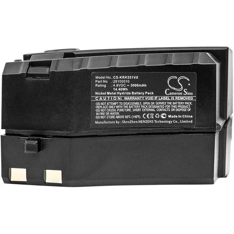 Cameron Sino 3000mAh Battery 28100010, 6,654-118.0 for Karcher 1.258-505.0, 12585050, 1258-5050