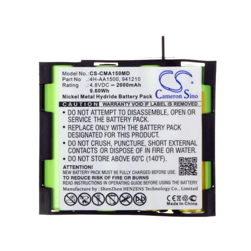Cameron Sino battery for Compex Rand UNS, Enegry, FIT, Mi, Mi-ready, UNS, SP 2.0, SP 4.0