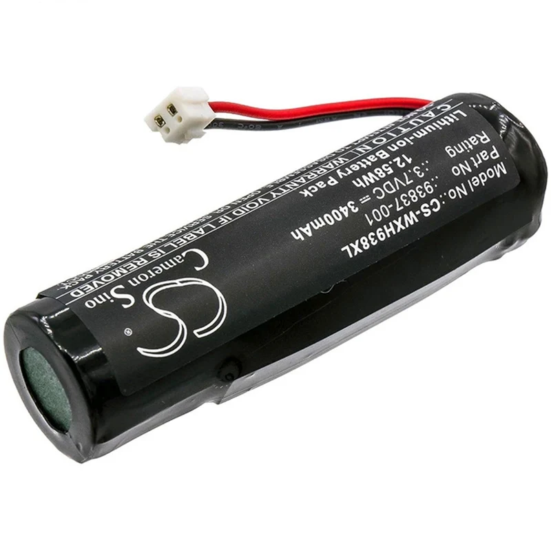 3.7v 3400mAh Battery for WAHL Black Stealth,Chrome, Cordless Magic Clip, Senior Cordless, Super Kegel Cordless