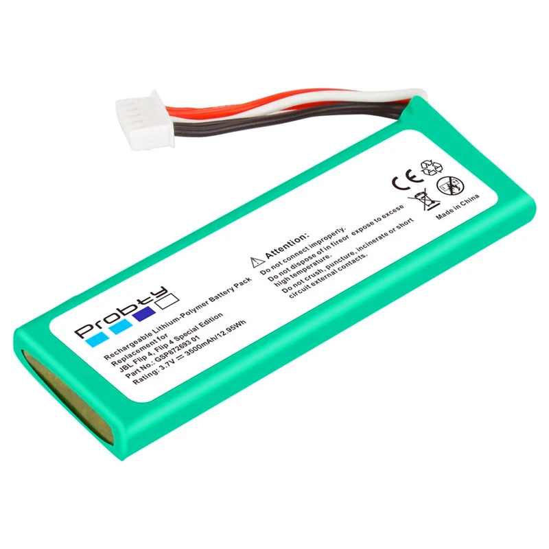 3.7V 3500mAh Battery GSP872693 01 for Speaker Flip 4, Flip 4 Special Edition + Repair Tool
