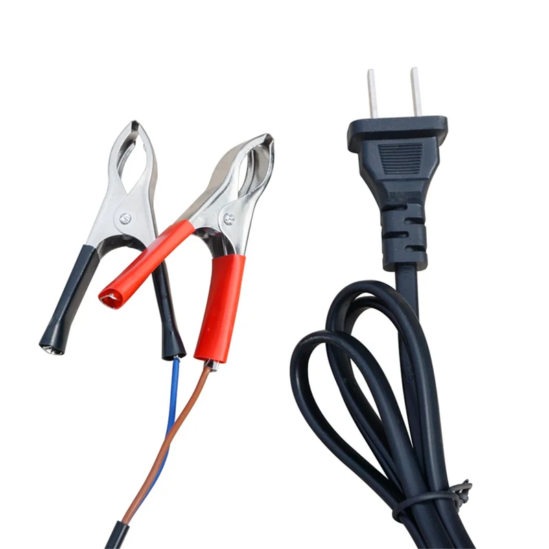 12V 6A Car Battery Charger Intelligent AGM GEL Lead-Acid Automatic For 75AH 100AH