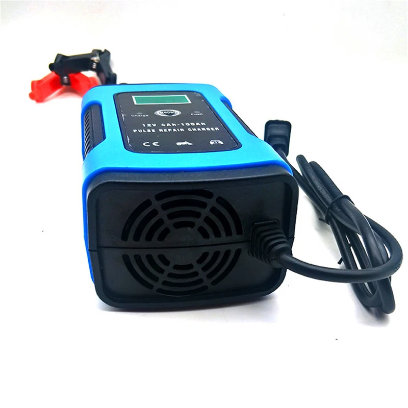 12V 6A Battery Charger Automatic Supervisor Smart Lead Acid Power Charging Adapter For Automotive Truck Car