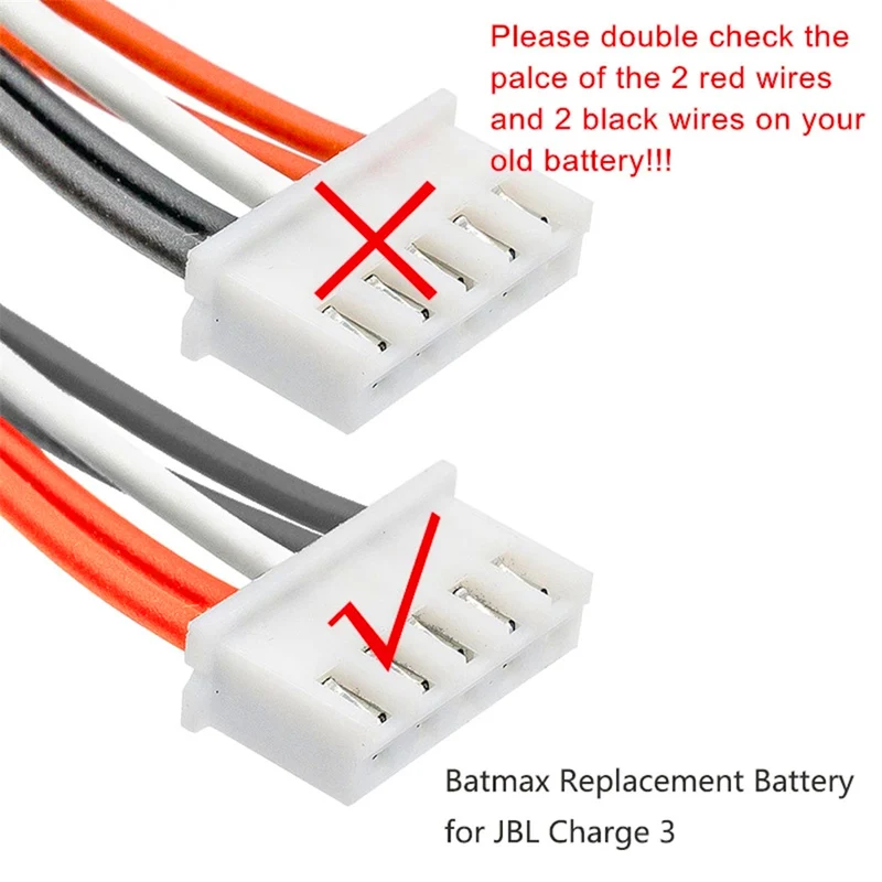 3.7V 6200mAh battery GSP1029102A + Free tools for charge 3 for JBL charge 3
