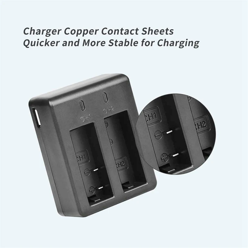 2 pieces SHOOT Dual Port Battery Charger with 2pcs 900mAh Battery for M10 Sj4000 Sj5000 Sj 5000 Action Camera