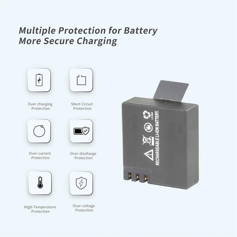 2 pieces SHOOT Dual Port Battery Charger with 2pcs 900mAh Battery for M10 Sj4000 Sj5000 Sj 5000 Action Camera