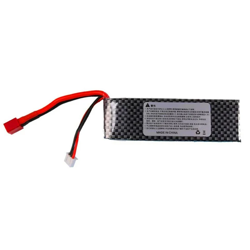 7.4V 2600mAh Lipo Battery T Plug for WLtoys 1/14 144001 RC Car Upgrade