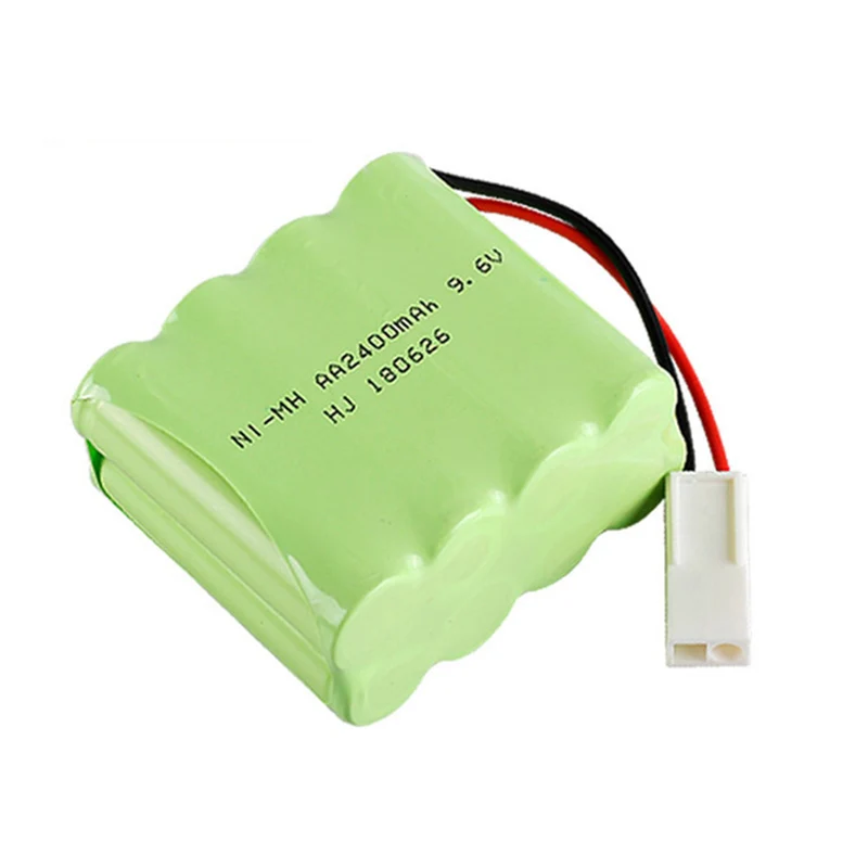 9.6v 2400mah AA NiMH Rechargeable Battery with SM/KET-2P Connector For Rc toys Cars Tanks Robots Boat