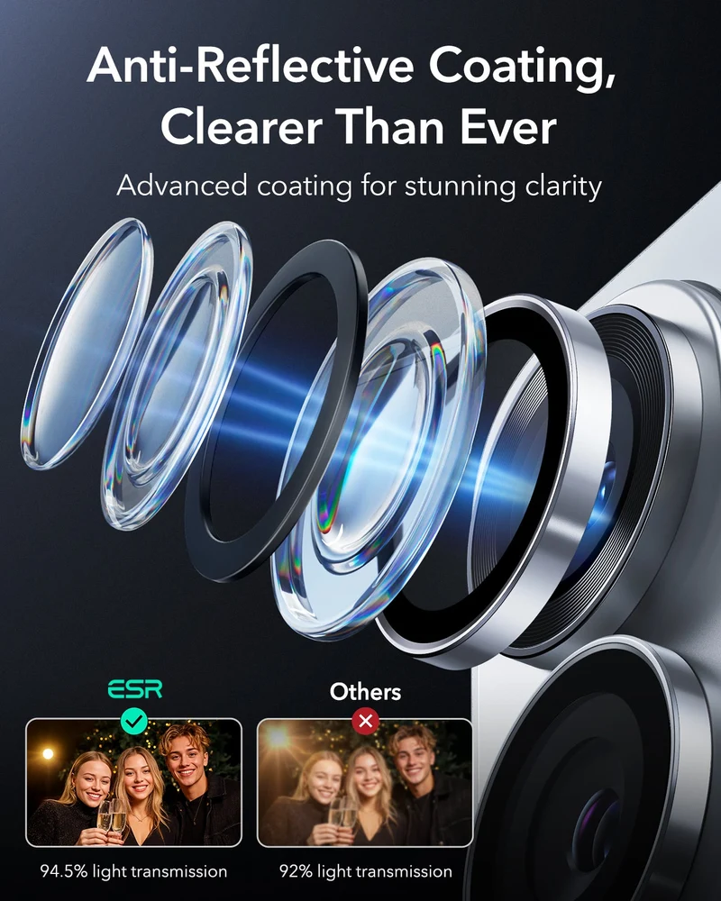 Galaxy S26 Ultra Armorite® Camera Lens Protector - Silver