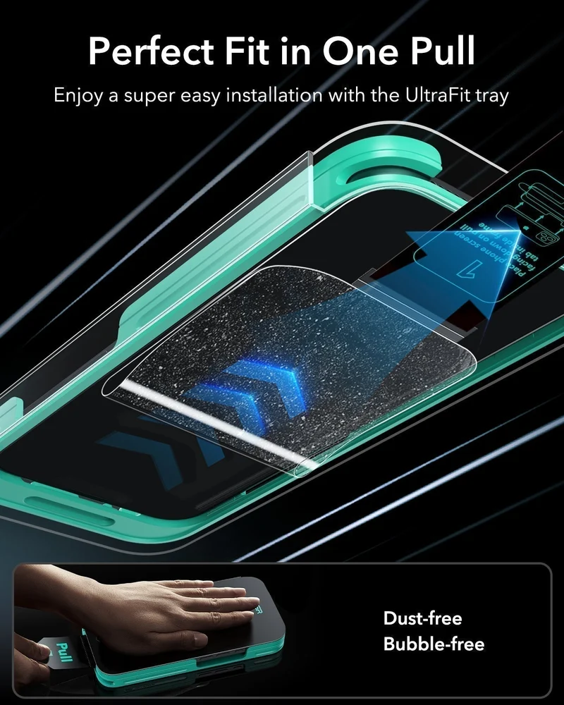 iPhone 17e Bundle Classic Hybrid Magnetic Case & Armorite® Privacy Screen Protector - Clear