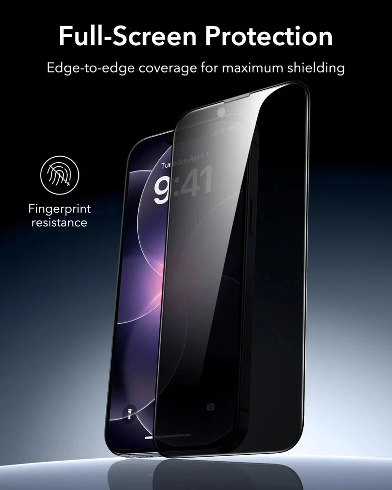 iPhone 17e Bundle Classic Hybrid Magnetic Case & Armorite® Privacy Screen Protector - Clear