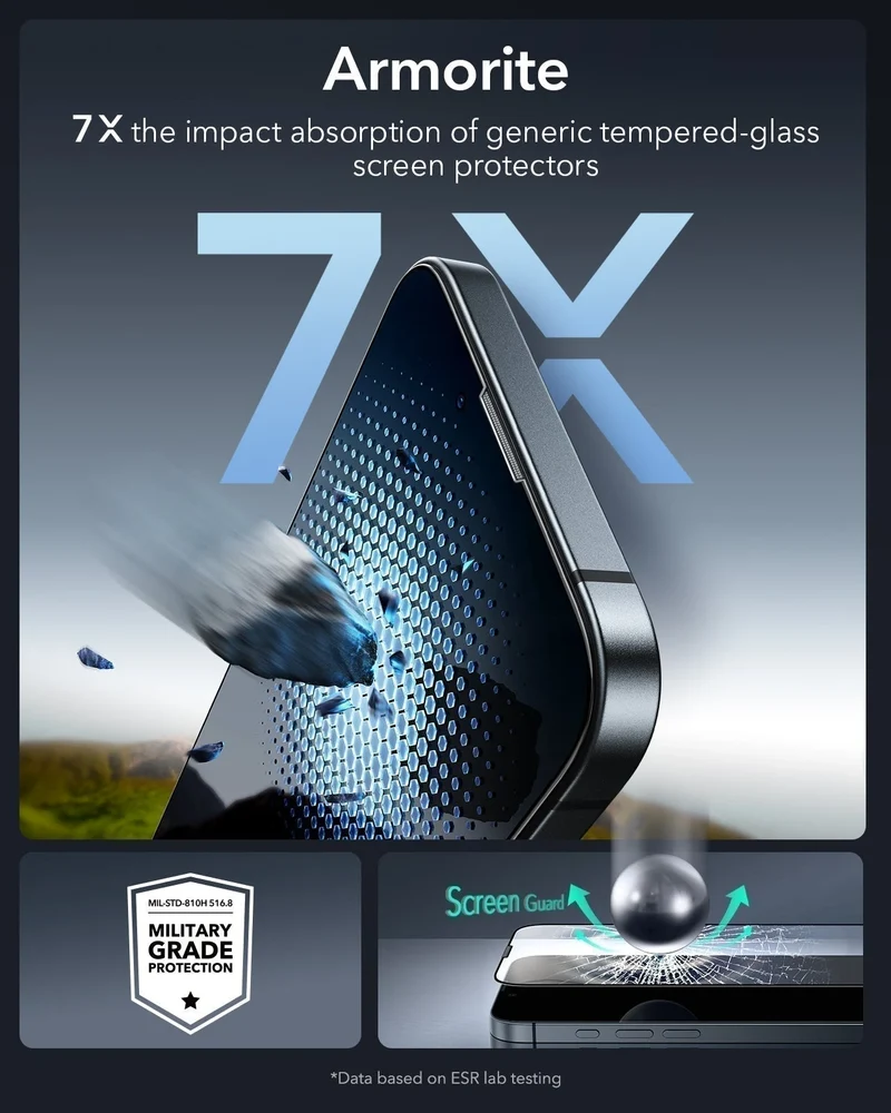 iPhone 17e UltraFit Armorite®️ Screen Protector - 3 Pack