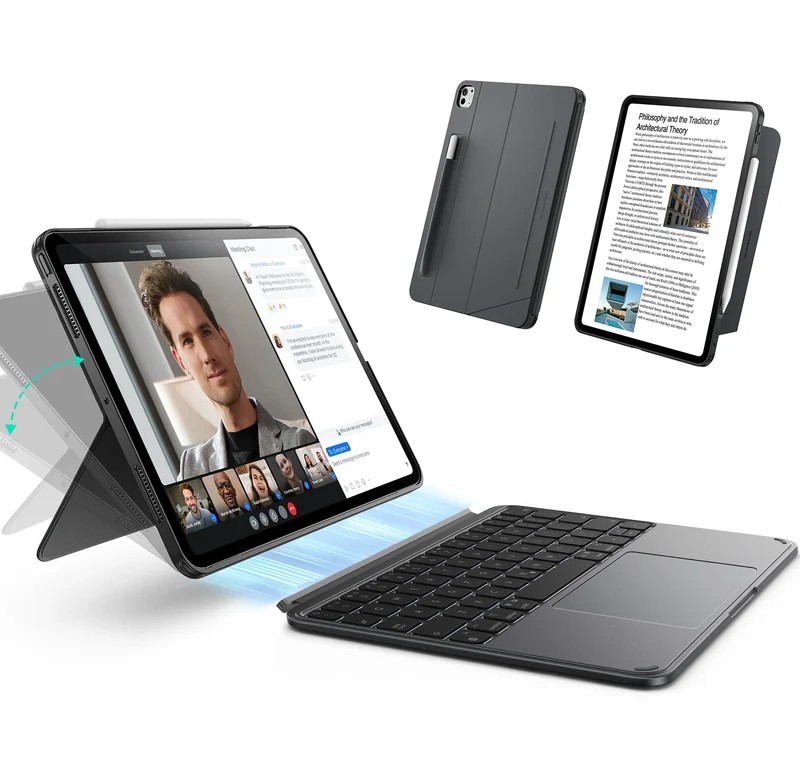 iPad Pro 11" (2025) Shift Keyboard Case (Detachable) - US Layout - Dark Gray