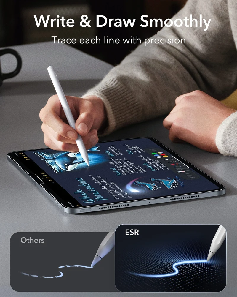 iPad Pro 11" (M4) 2024 UltraFit Armorite Paper-Feel Screen Protector – 2 Pack