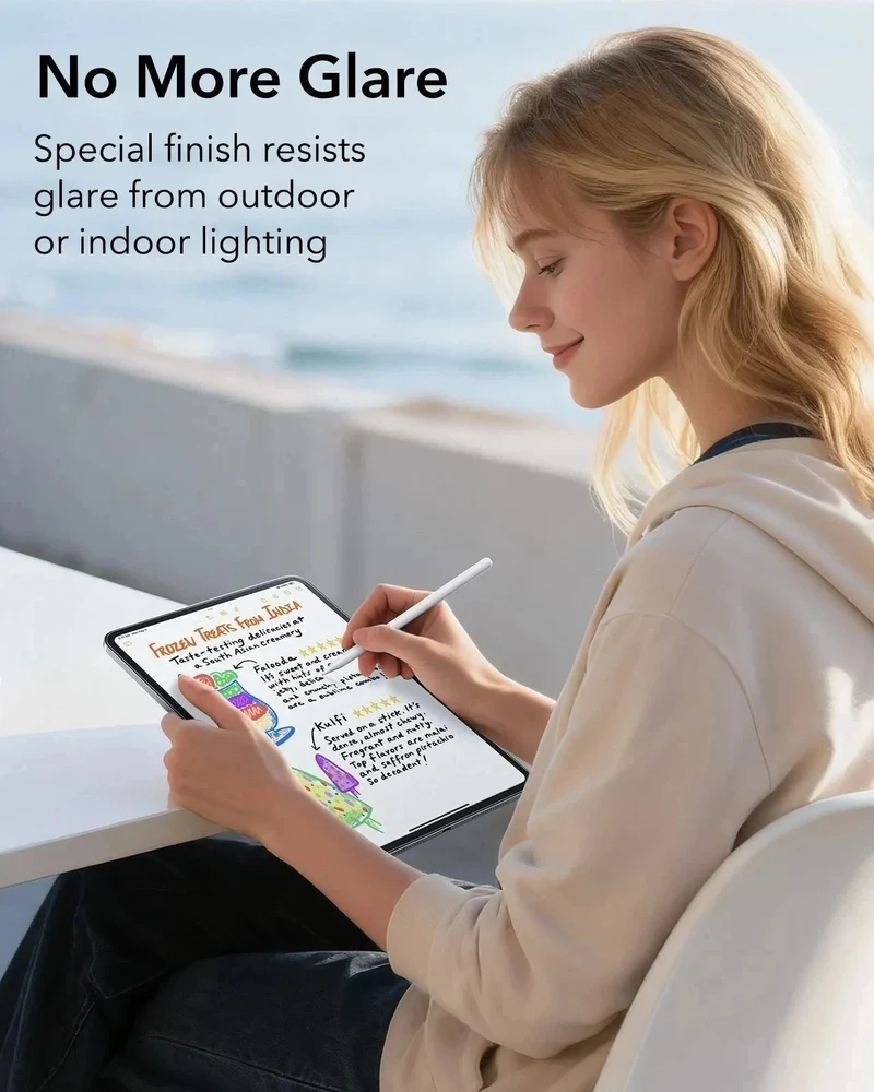 iPad Pro 13" (M4) 2024 UltraFit Paper-Feel Screen Protector – 2 Pack