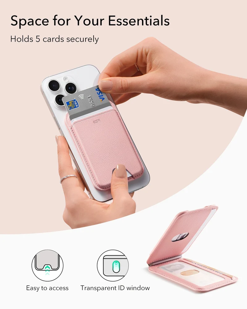 Aura Wallet Stand (HaloLock) - Lavender