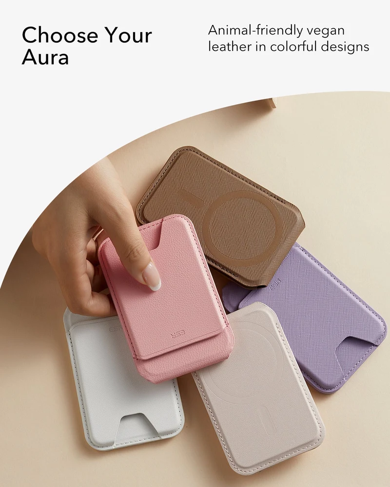 Aura Wallet Stand (HaloLock) - Lavender