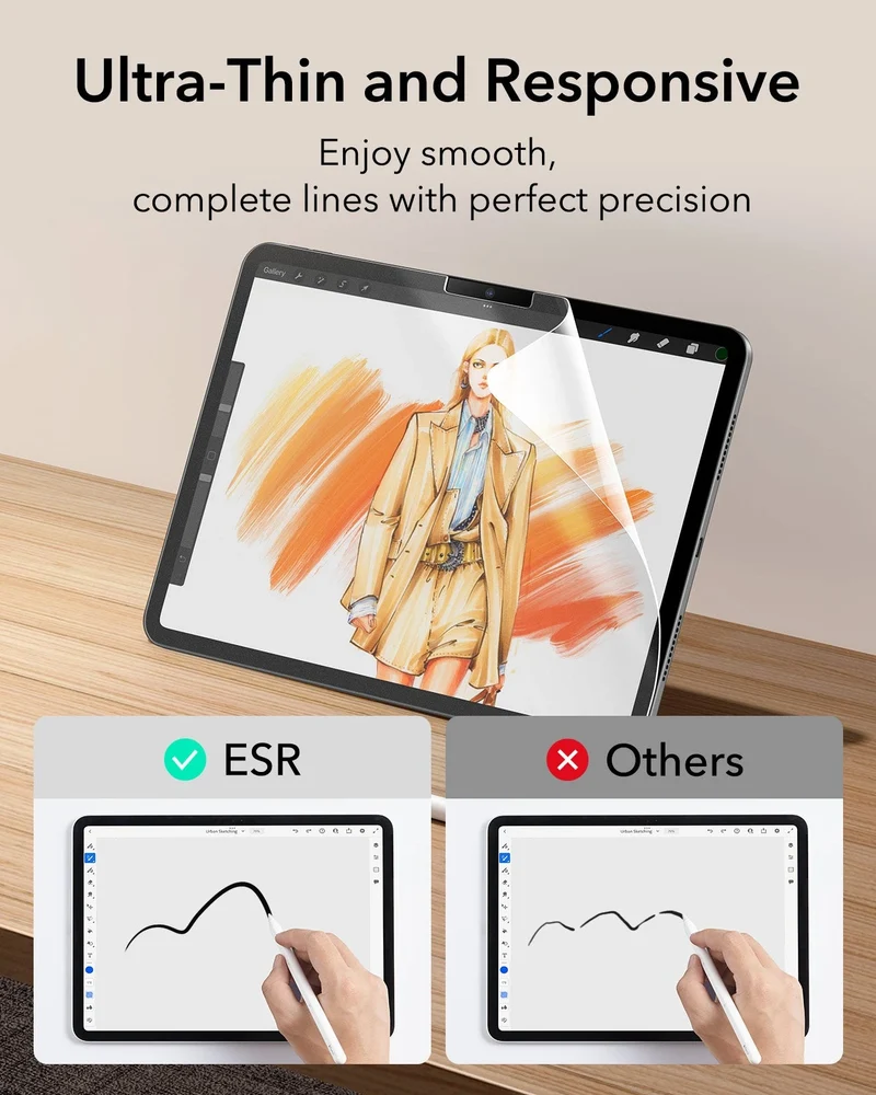 iPad Pro 13" (2025) Paper-Feel Screen Protector - 2 Pack