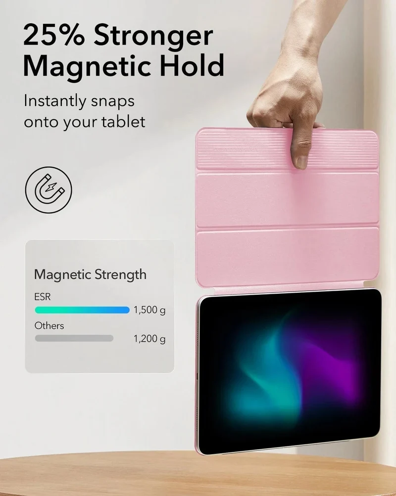 iPad Pro 11" (2025) Rebound Magnetic Case - Pink
