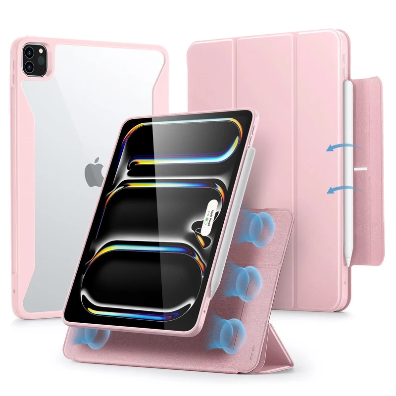 iPad Pro 11ʺ (2025) Rebound Hybrid Case 360 - Pink