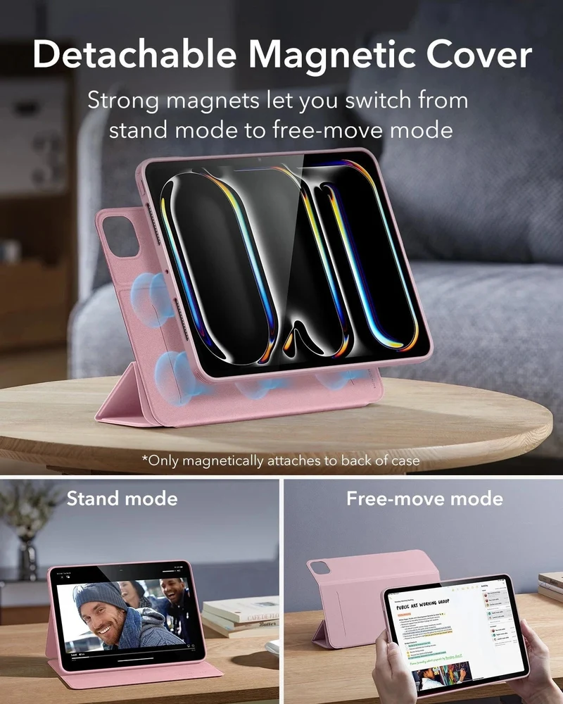iPad Pro 11ʺ (2025) Rebound Hybrid Case 360 - Pink