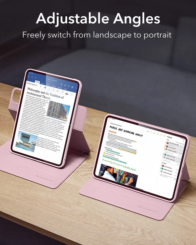 iPad Pro 11ʺ (2025) Rebound Hybrid Case 360 - Pink