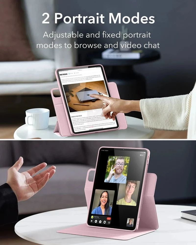 iPad Pro 11ʺ (2025) Rebound Hybrid Case 360 - Pink