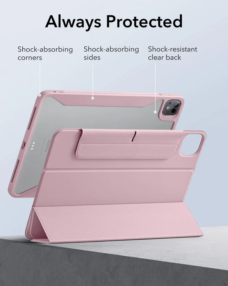 iPad Pro 11ʺ (2025) Rebound Hybrid Case 360 - Pink