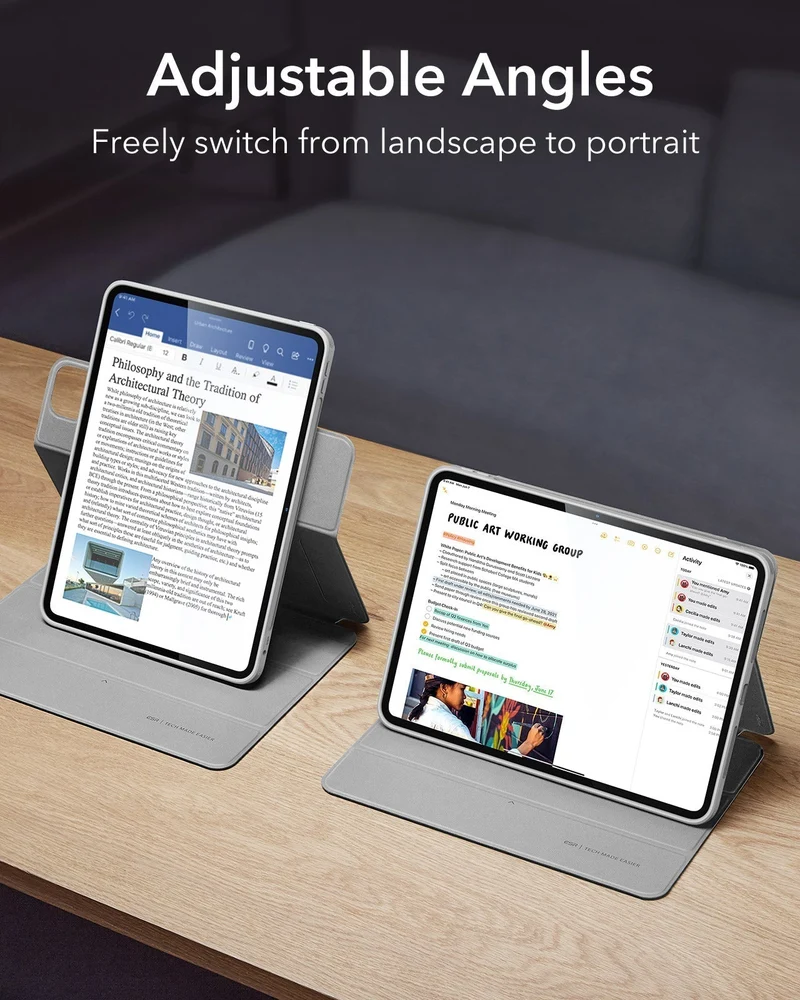 iPad Pro 11ʺ (2025) Rebound Hybrid Case 360 - Grey