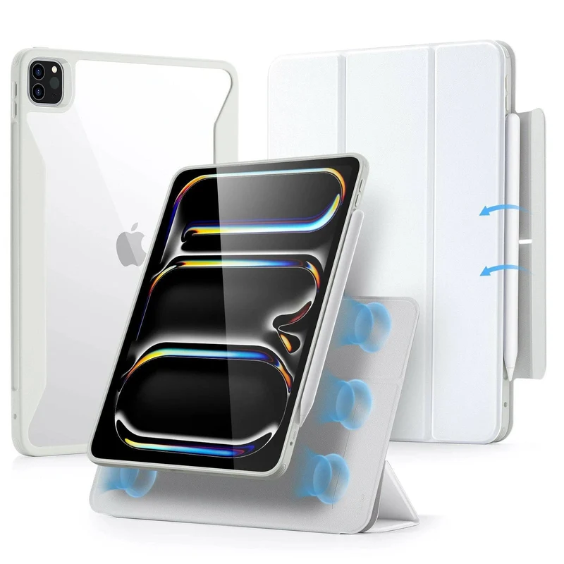 iPad Pro 11ʺ (2025) Rebound Hybrid Case 360 - Brilliant White