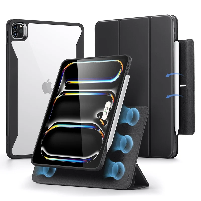iPad Pro 11ʺ (2024) Rebound Hybrid Case 360 - Black