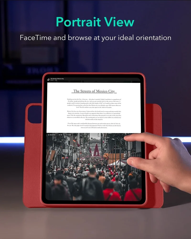 iPad Pro 13" (2025) Shift Transformation Bundle - Red