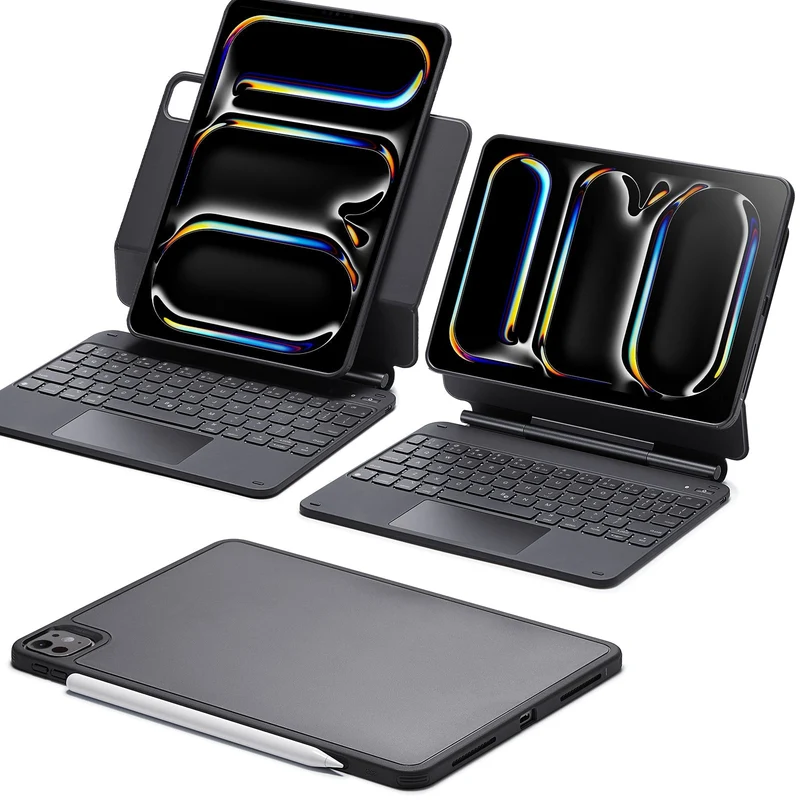 iPad Pro 11” (2025) Rebound Magnetic Keyboard Case 360 - US Layout-Black
