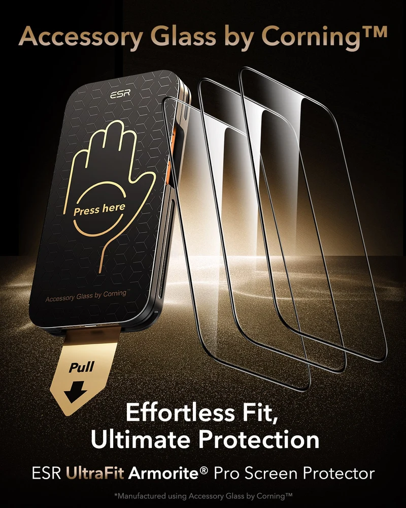 iPhone 17 Pro Max UltraFit Armorite®️ Pro Screen Protector - 3 Pack
