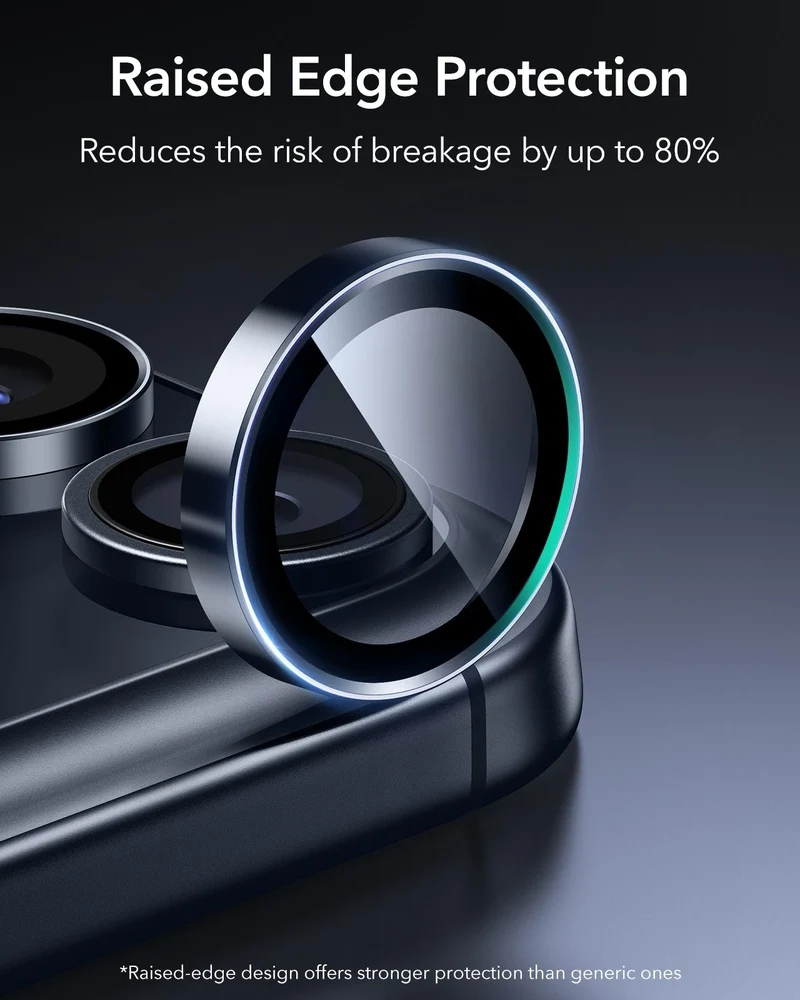iPhone 17 Pro Max/17 Pro Armorite®️ Camera Lens Protector - Blue
