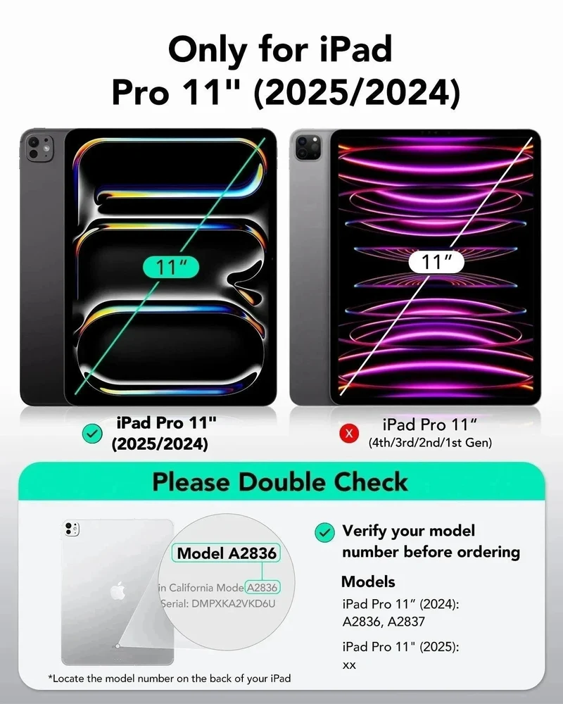 iPad Pro 11ʺ (2025) Rebound Paper-Feel Bundle - Navy Blue