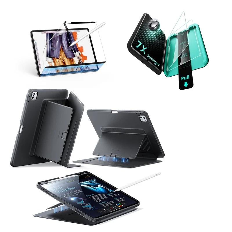 iPad Pro 13ʺ (2025) Flip Transformation Bundle - Black