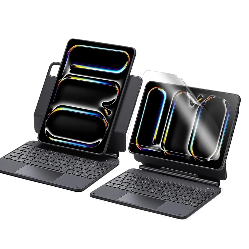 iPad Pro 11ʺ (2024) Rebound Magnetic Keyboard Case 360 Paper-Feel Bundle - US Layout-Black