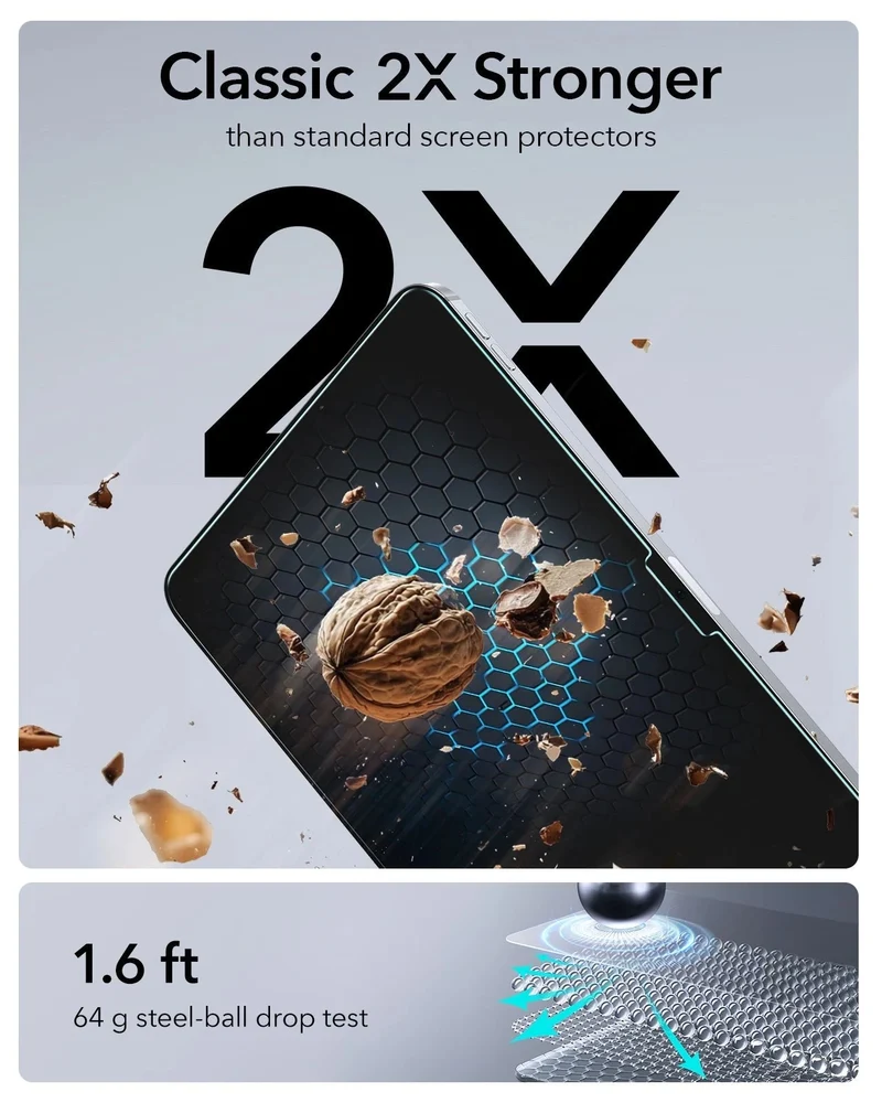 iPad Pro 11" (2024) UltraFit Classic Screen Protector – 2 Pack