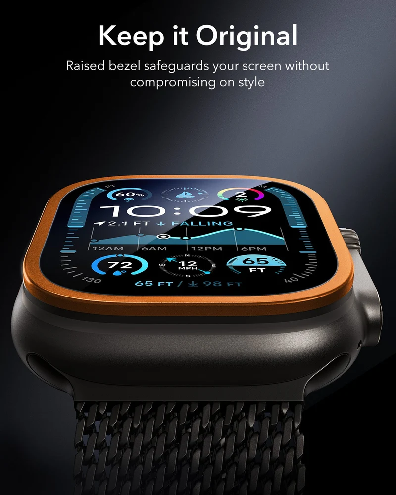 Apple Watch Ultra 3 Armorite Screen Protector - Orange