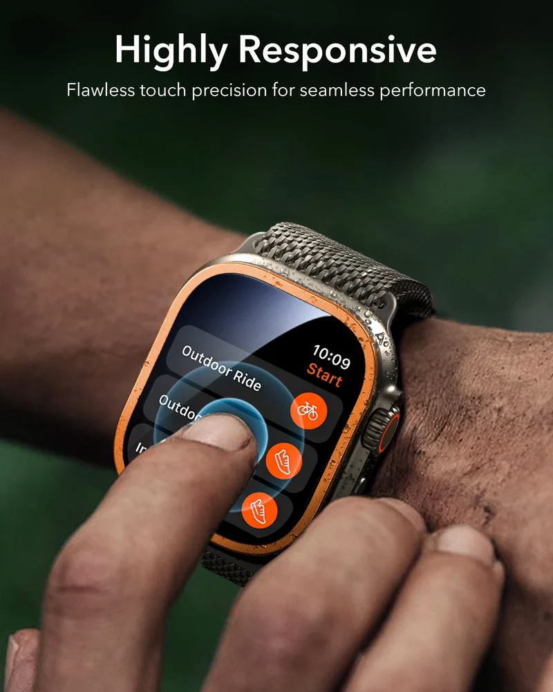 Apple Watch Ultra 3 Armorite Screen Protector - Orange