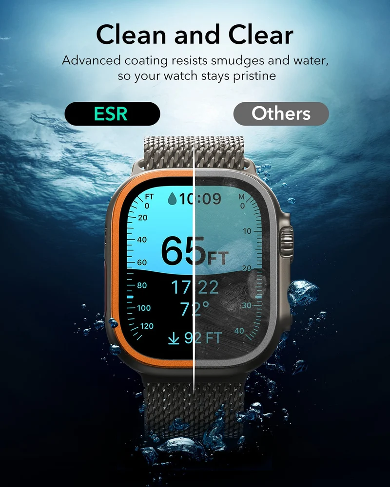 Apple Watch Ultra 3 Armorite Screen Protector - Orange
