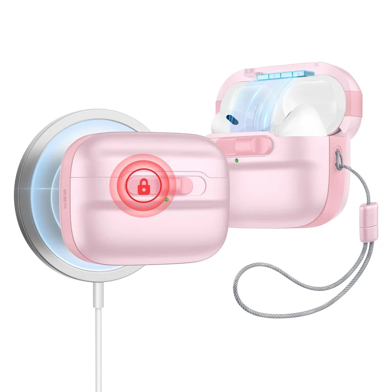 AirPods Pro (2023/2022/2019) Pulse FlickLock Case (HaloLock) - Pink