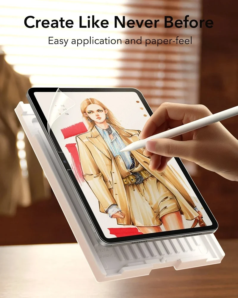 iPad 11" (A16, 2025) Rebound Magnetic Keyboard Case Paper-Feel Bundle - US Layout-Black