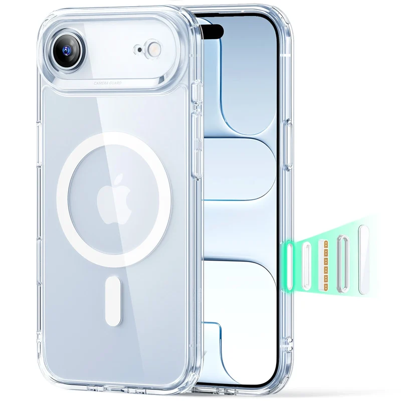 iPhone Air Classic Hybrid Magnetic Case (Camera Control) - Clear