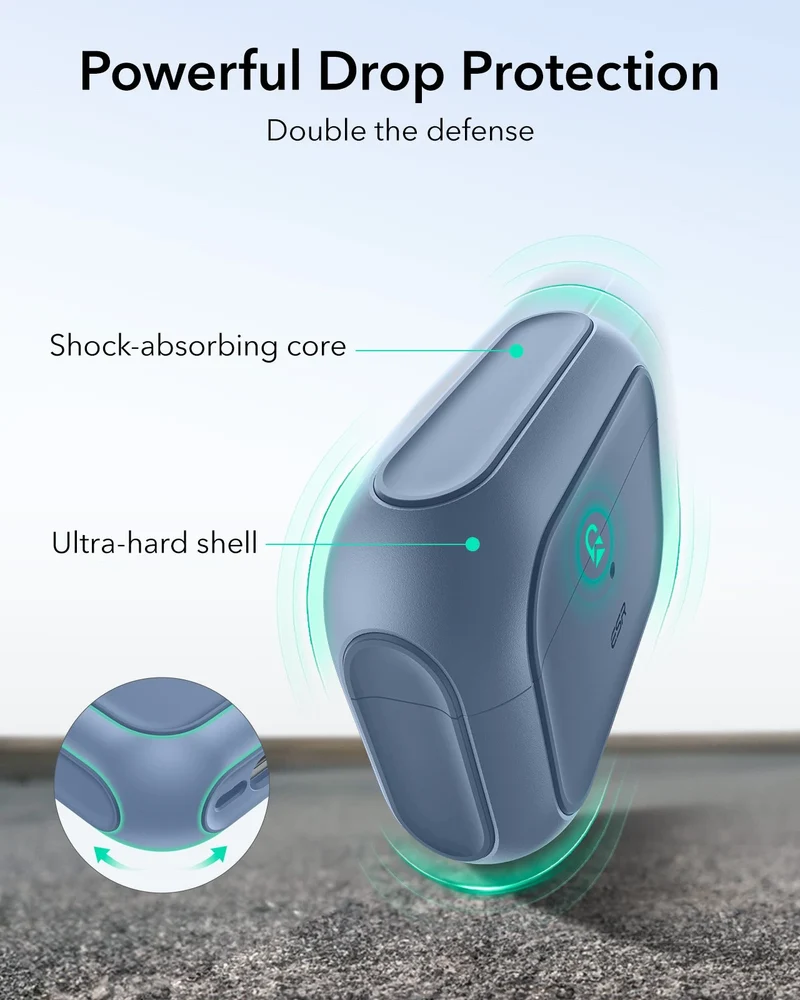 AirPods Pro (2023/2022/2019) Orbit Hybrid Case (HaloLock) - Dark Blue